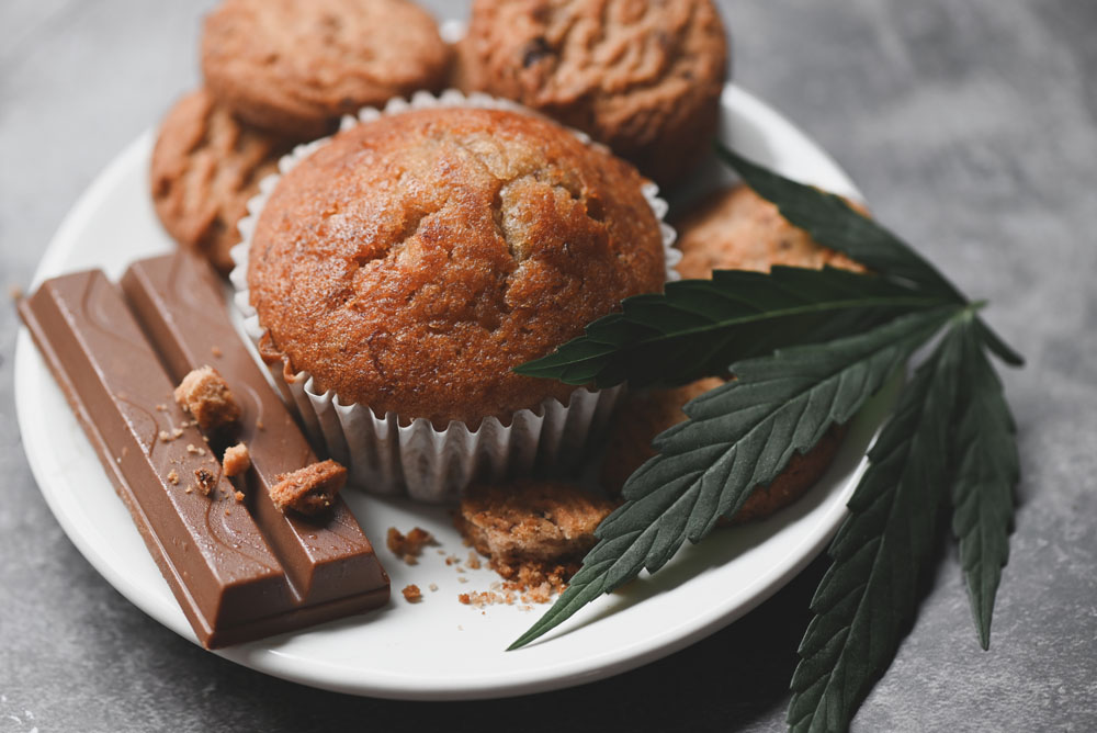 Cannabis cake