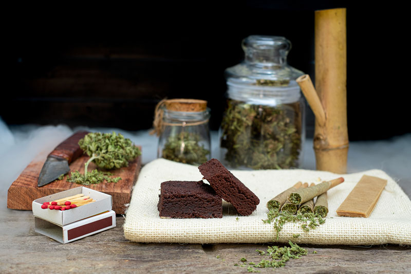 Space Cake recipe preparation THC & CBD